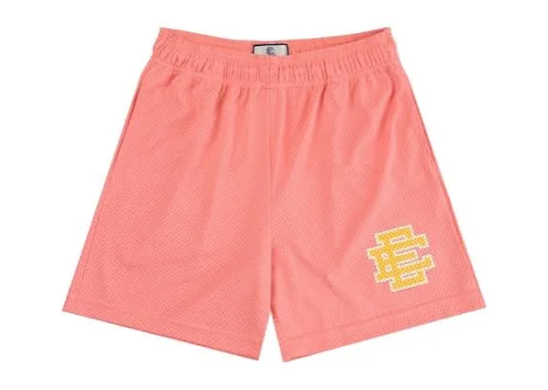 Eric Emanuel EE Basic Shorts in a Strawberry Ice or Pink colorway
