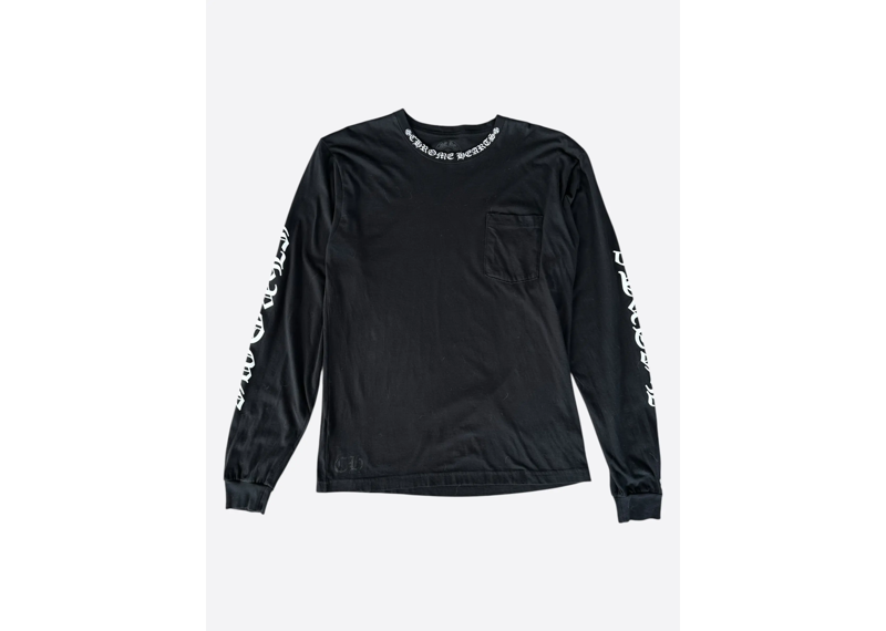 Chrome Hearts Long Sleeve Pocket Tee
