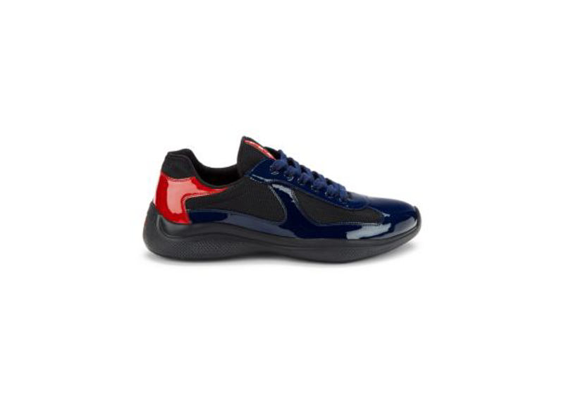 Prada America Cup Black Blue Red
