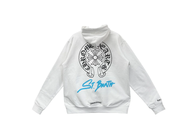 Chrome Hearts St. Barth Horseshoe Logo Hoodie