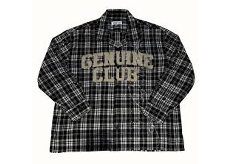 Genuine Club Flannel Black