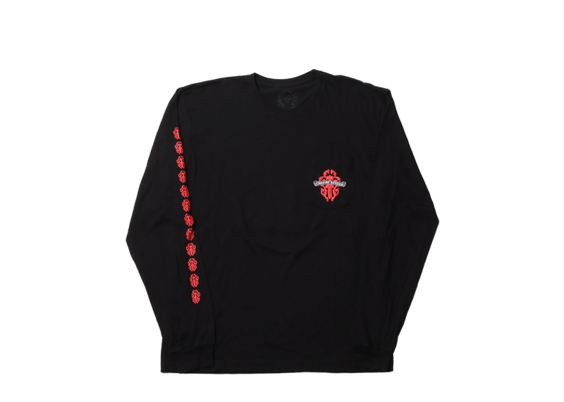 Chrome Hearts Dagger Logo Black/Red