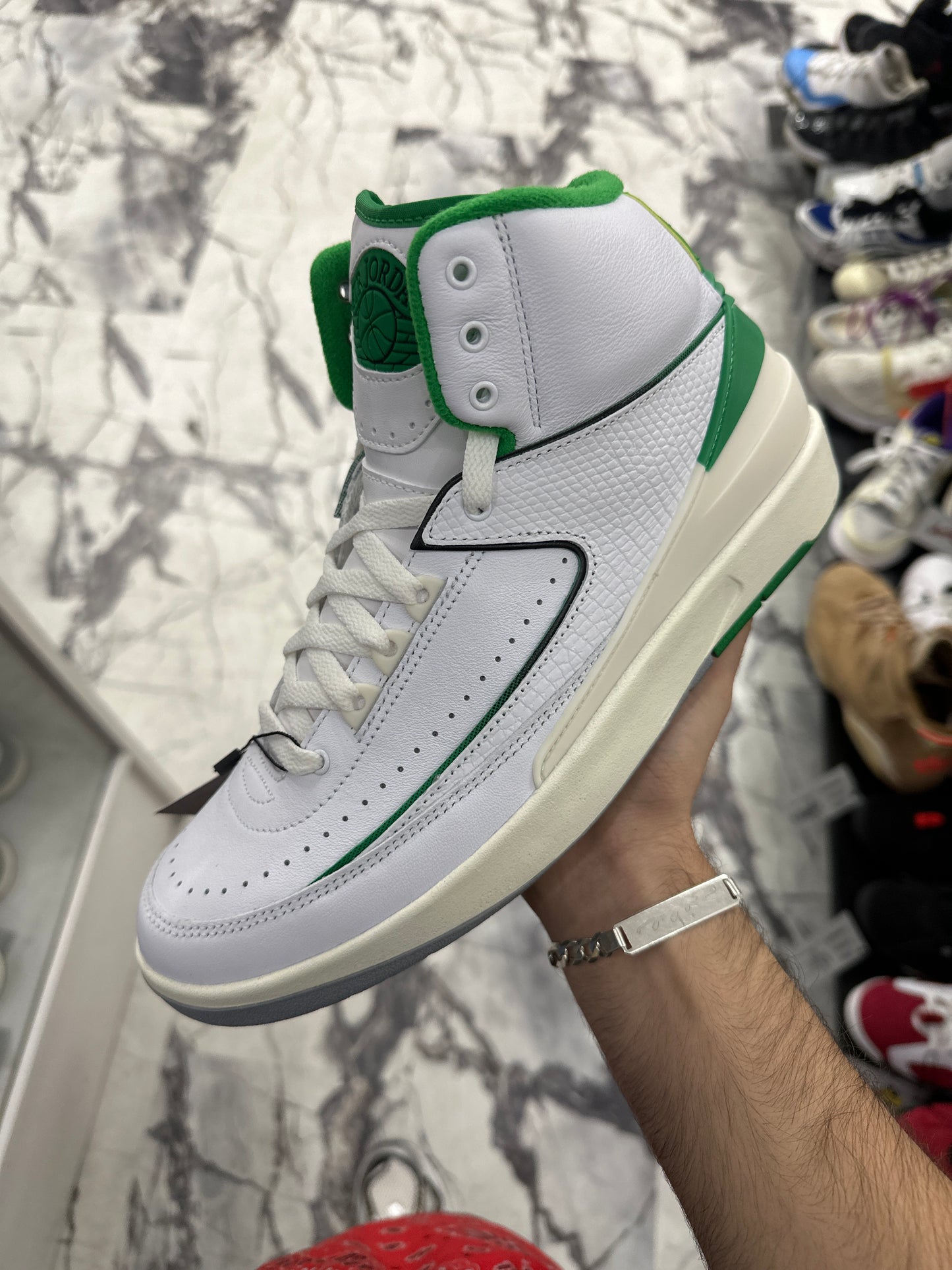 Air Jordan 2 Retro Lucky Green