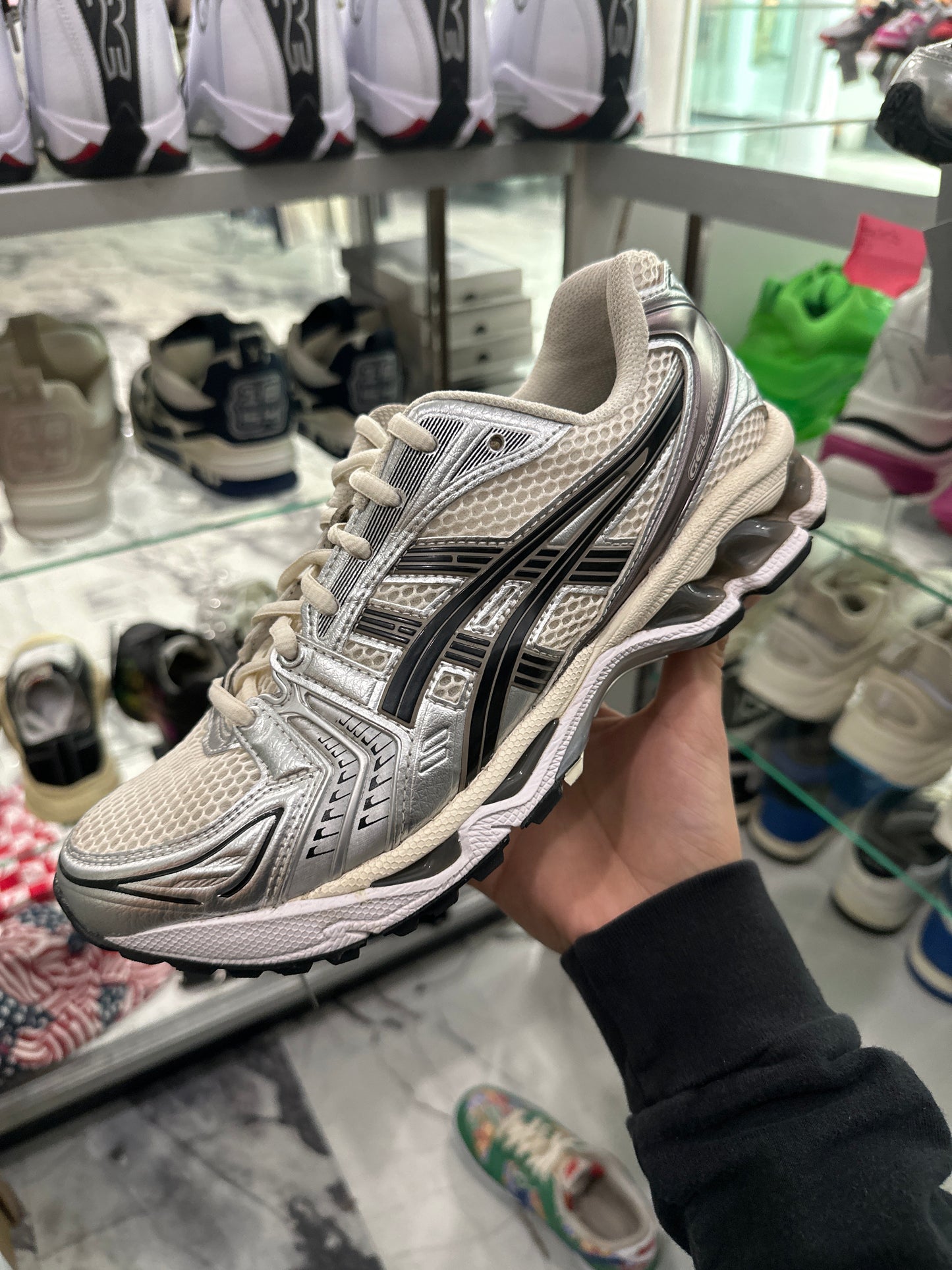 Gel Kayano 14 Silver Cream