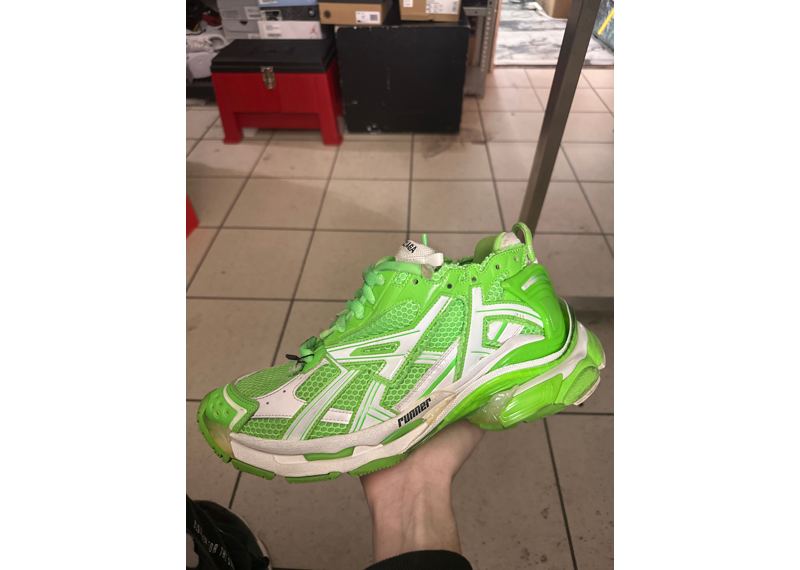 Balenciaga runner like green/white