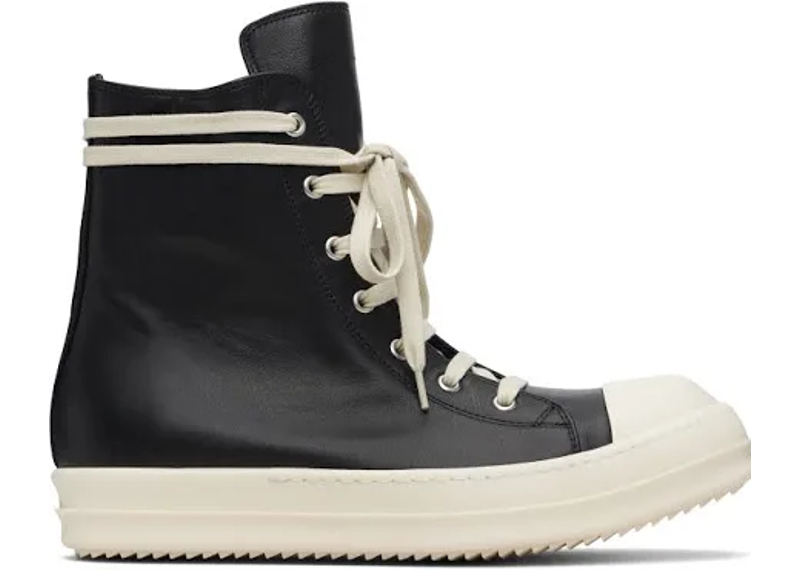 Rick Owens mainline Ramones black high top