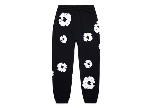 Black denim tears sweatpants