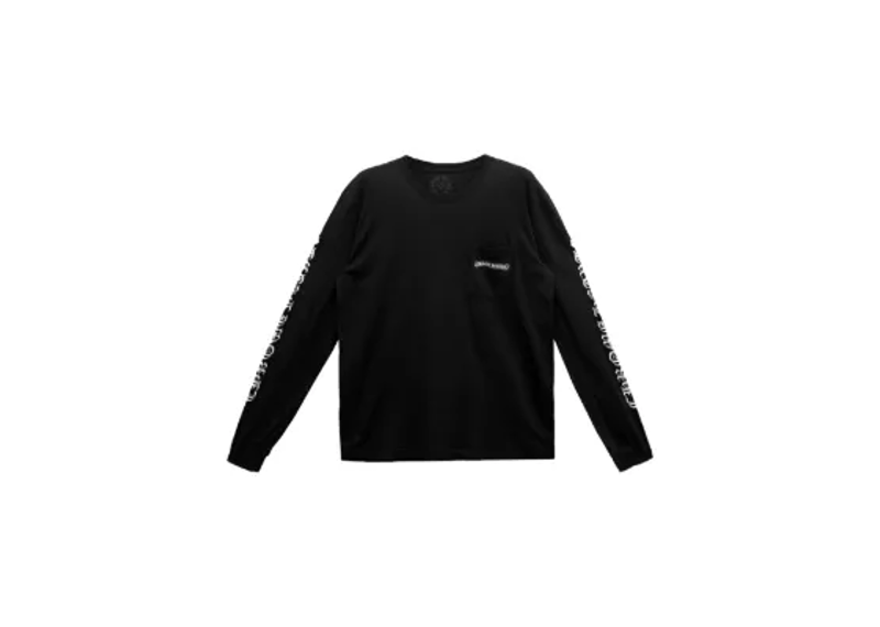 Chrome Hearts Scroll Longsleeve Black