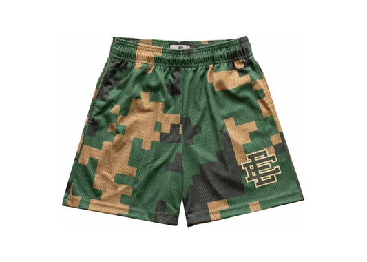 GREEN MILITARY ERIC EMANUEL SHORTS