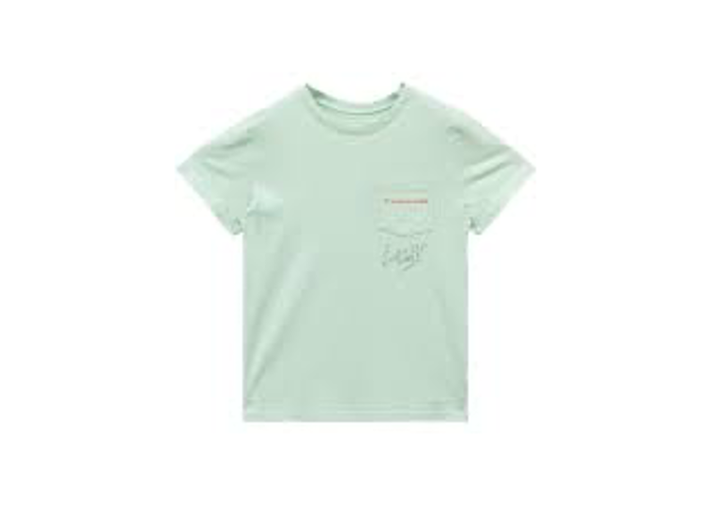 CHROME HEARTS MATTY BOY LUST POCKET T-SHIRT IN LIGHT GREEN