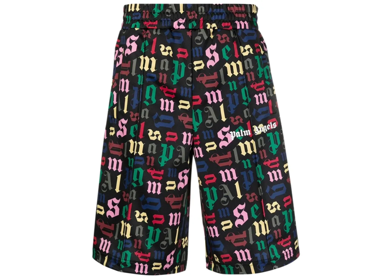 Palm Angels Monogram Shorts
