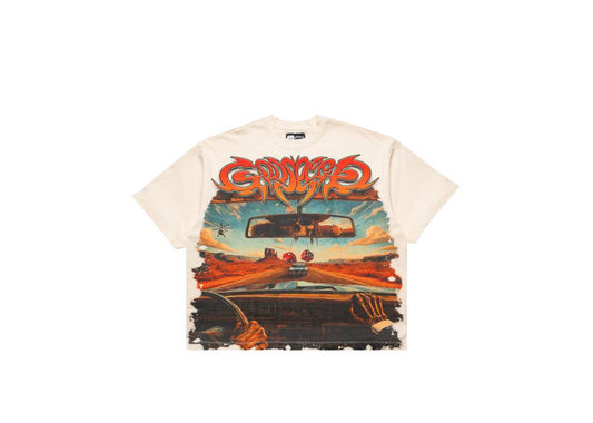 Godspeed On The Run Bone Tee