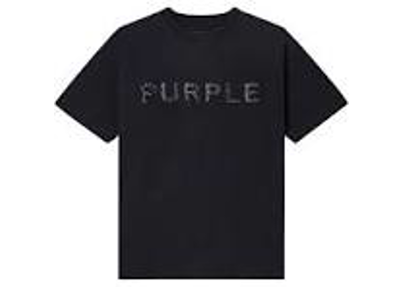 Purple Brand Tee Black Logo