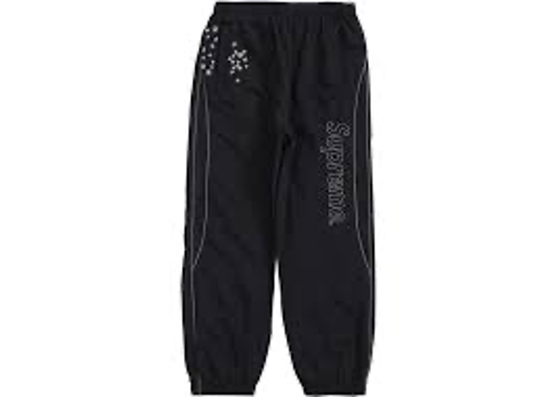 Supreme AOI Glow-in-the-Dark Track Pants in black