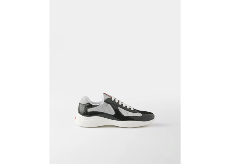 Prada America cup Black Grey White