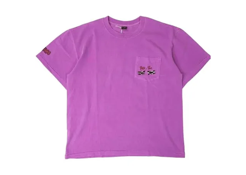 Anti Promo x Matty Boy Stay Fast T-shirt in purple