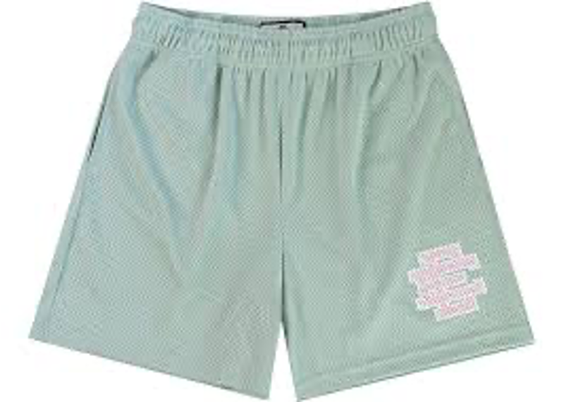 Eric Emanuel shorts Green/Peach