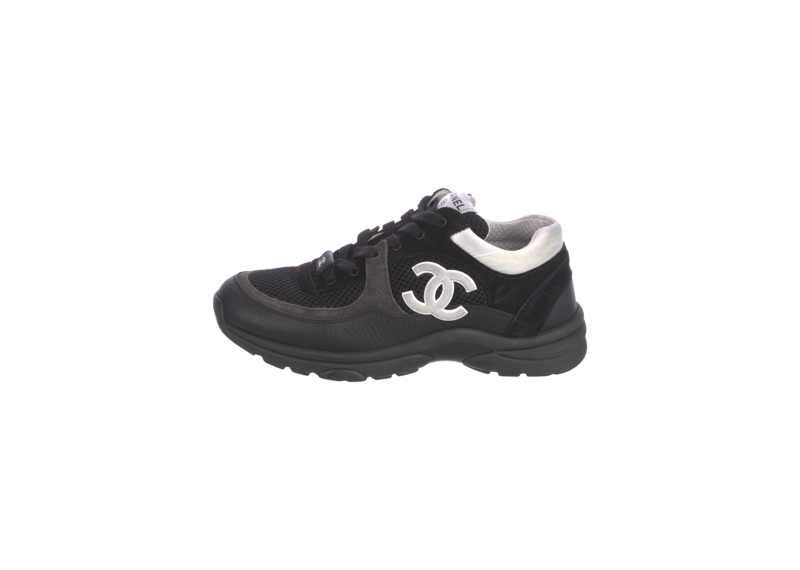 Chanel Interlocking CC Logo Mesh Sneakers