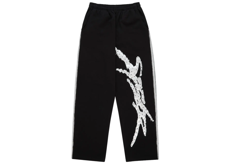 Sp5der Screaming Eagle Sweatpant Black