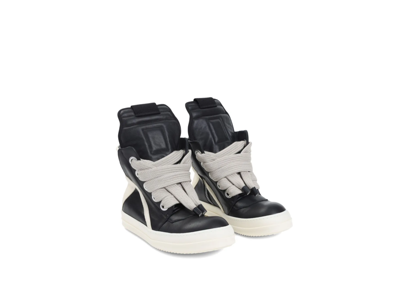 Rick Owens Jumbolace Geobasket Hightop Sneakers