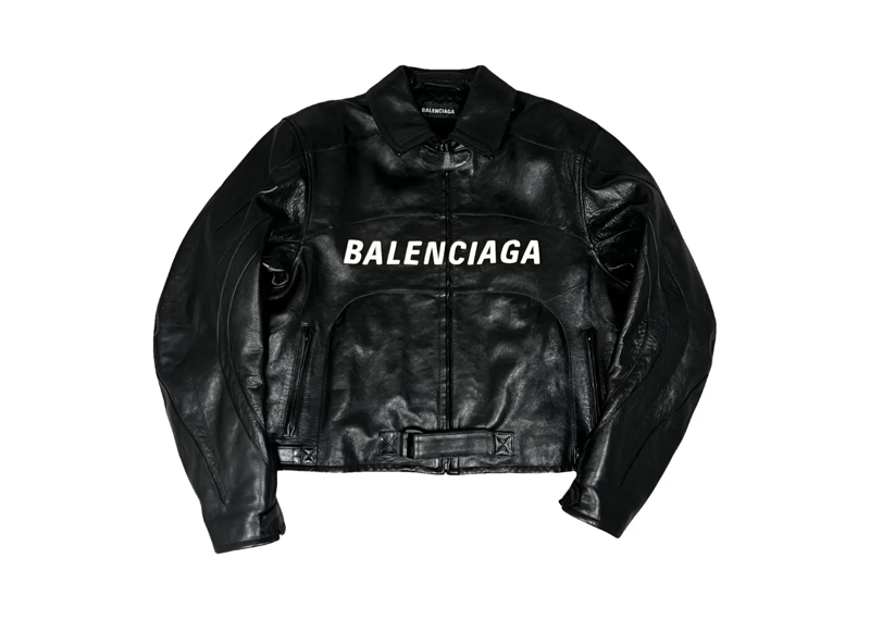 Balenciaga Leather Biker Jacket
