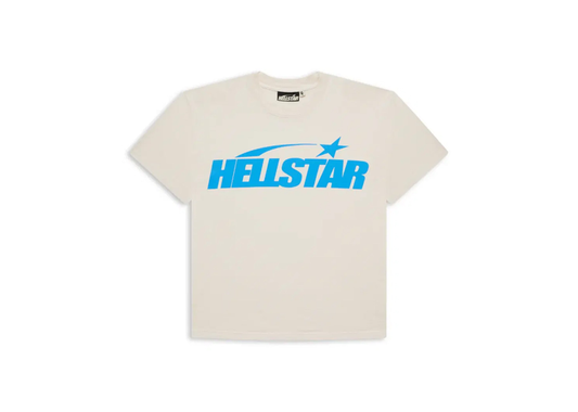 Hellstar classic print white/blue