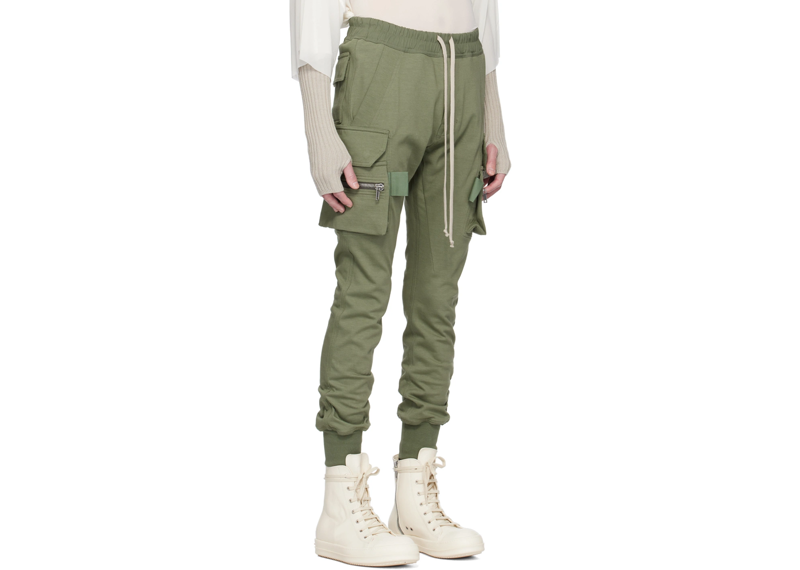 Rick Owens Mastodon Cargo Pants Green