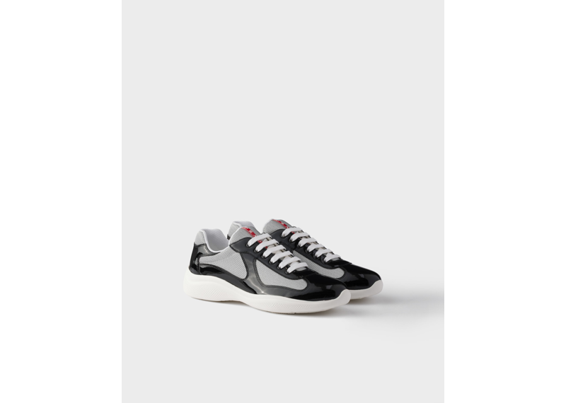 Prada America cups black and silver