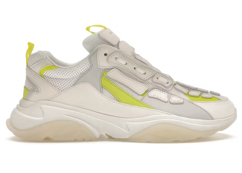 Amiri Bone Runner White Yellow