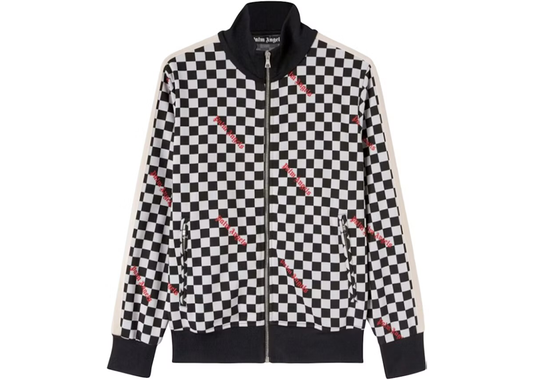 Palm Angels Jacquard Damier Classic Track Jacket