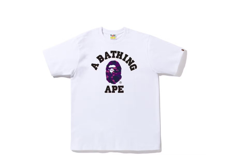 Bape Bathing Ape Purple T-Shirt