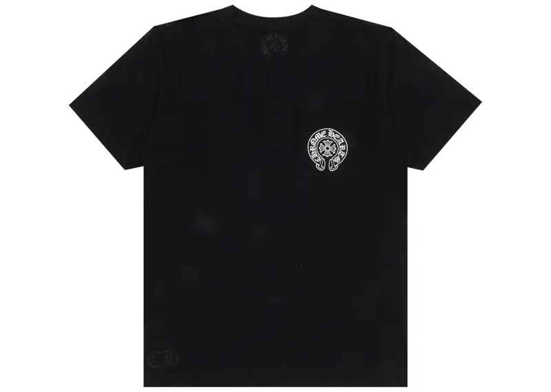 Chrome Hearts Miami Horseshoe Pocket Tee Black