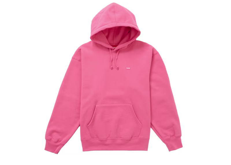 Supreme pink hoodie