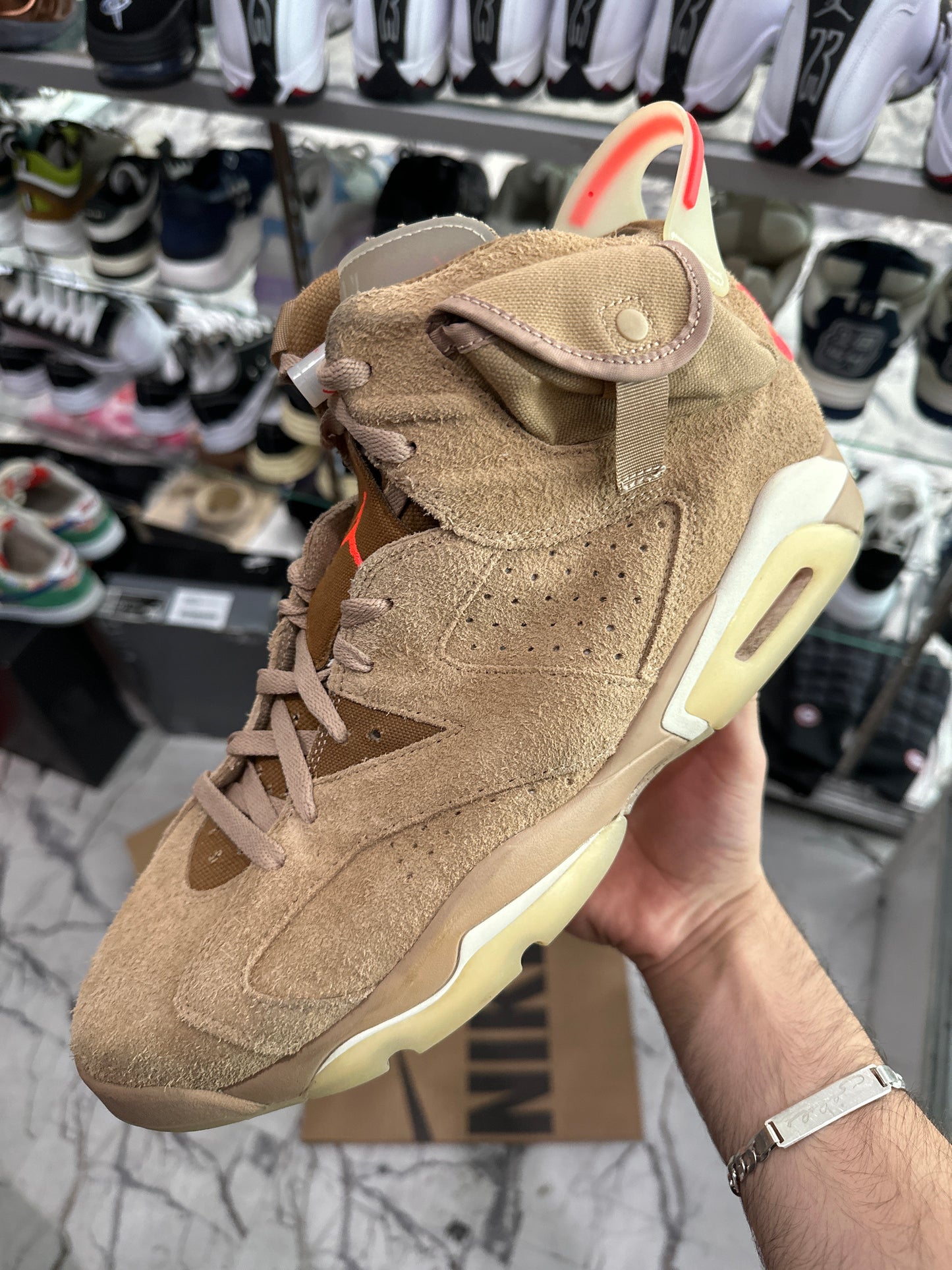 Travis Scott x Air Jordan 6 Retro British Khaki