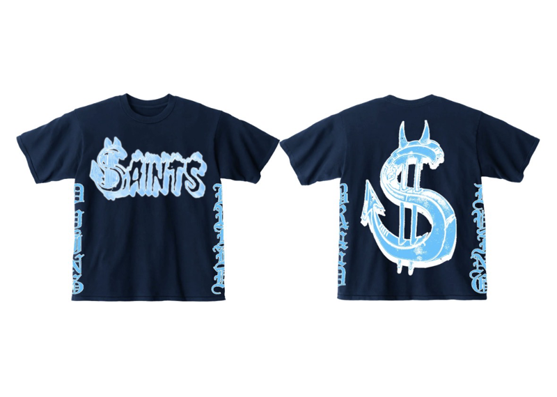 Saints Blue Shirt