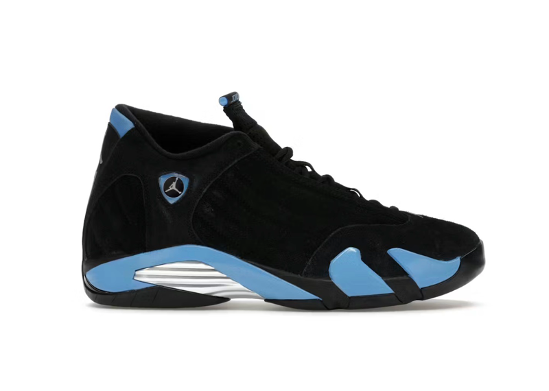 Jordan 14 Black University Blue