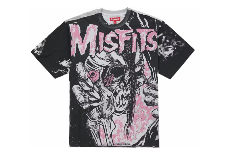 Supreme the misfits tee