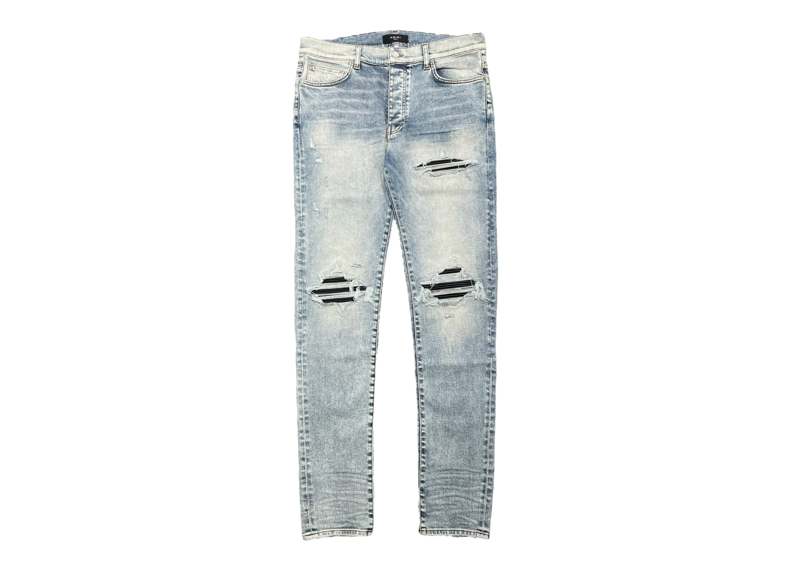 Amiri MX1 Stone Wash Black Patch