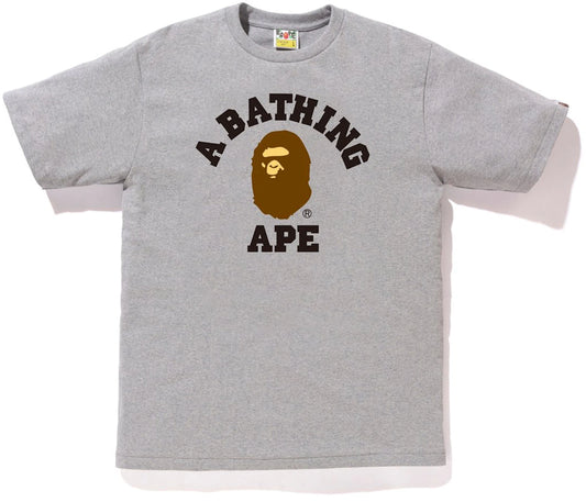 BAPE College Tee Grey