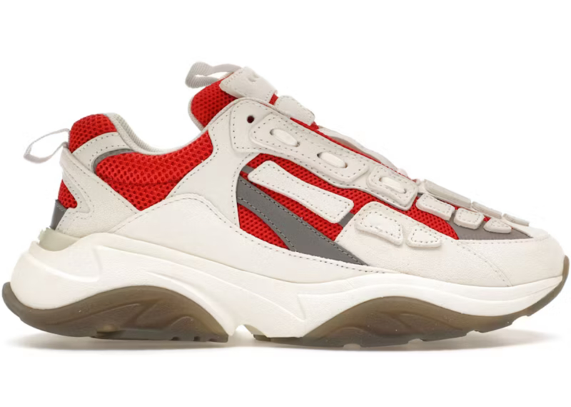 Amiri Bone Runner White Red Brown