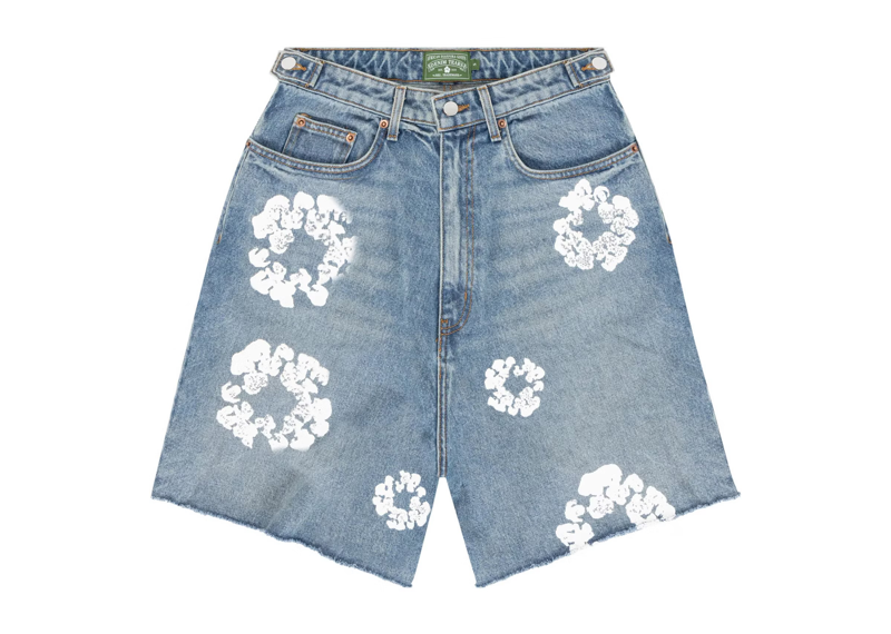Denim Tears x Levis The Cotton Wreath Jean Short