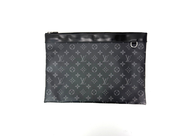 Louis Vuitton Black Monogram Eclipse Discovery GM