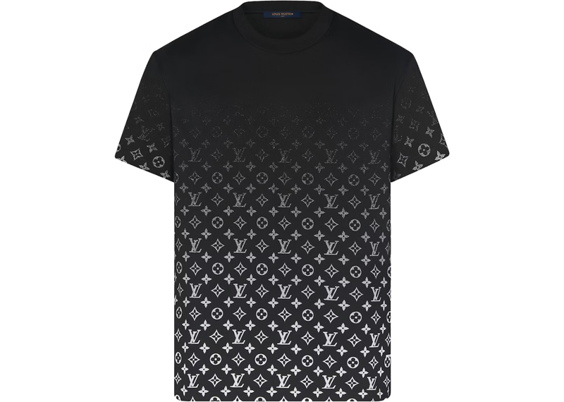 LV black monogram Gradient tee
