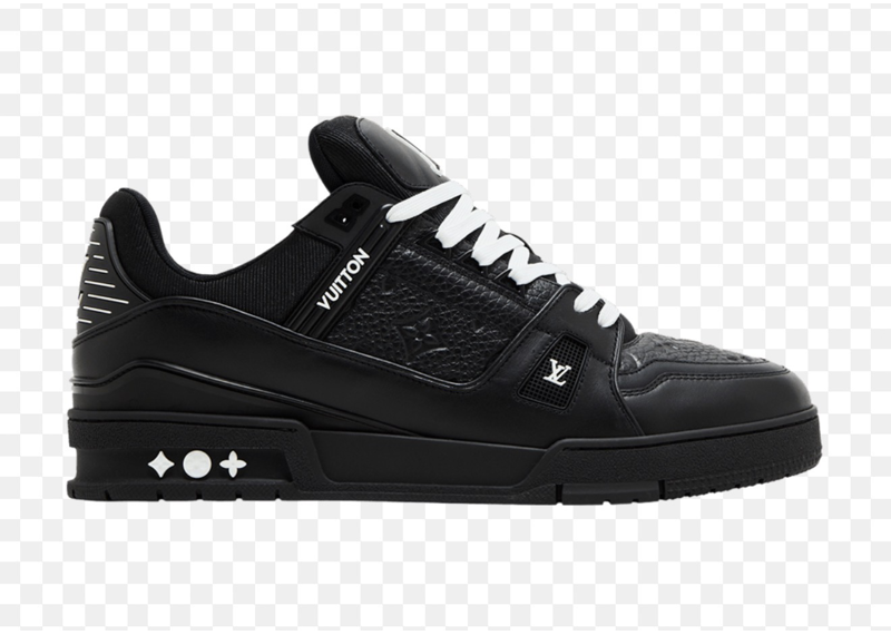 Louis Vuitton trainer black monogram