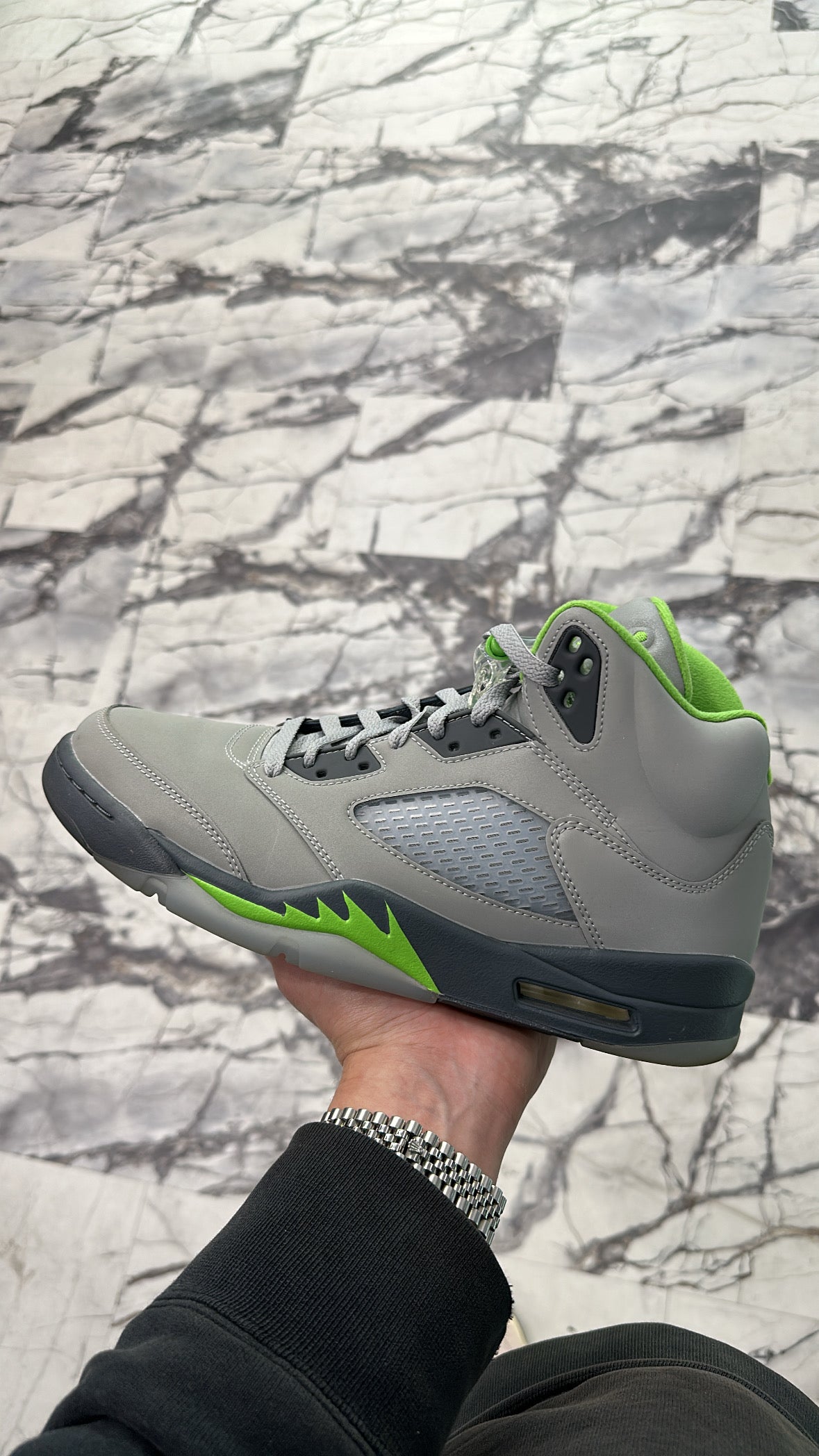 Air Jordan 5 Retro Green Bean 2022