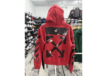 OFF-WHITE Hoodie Red