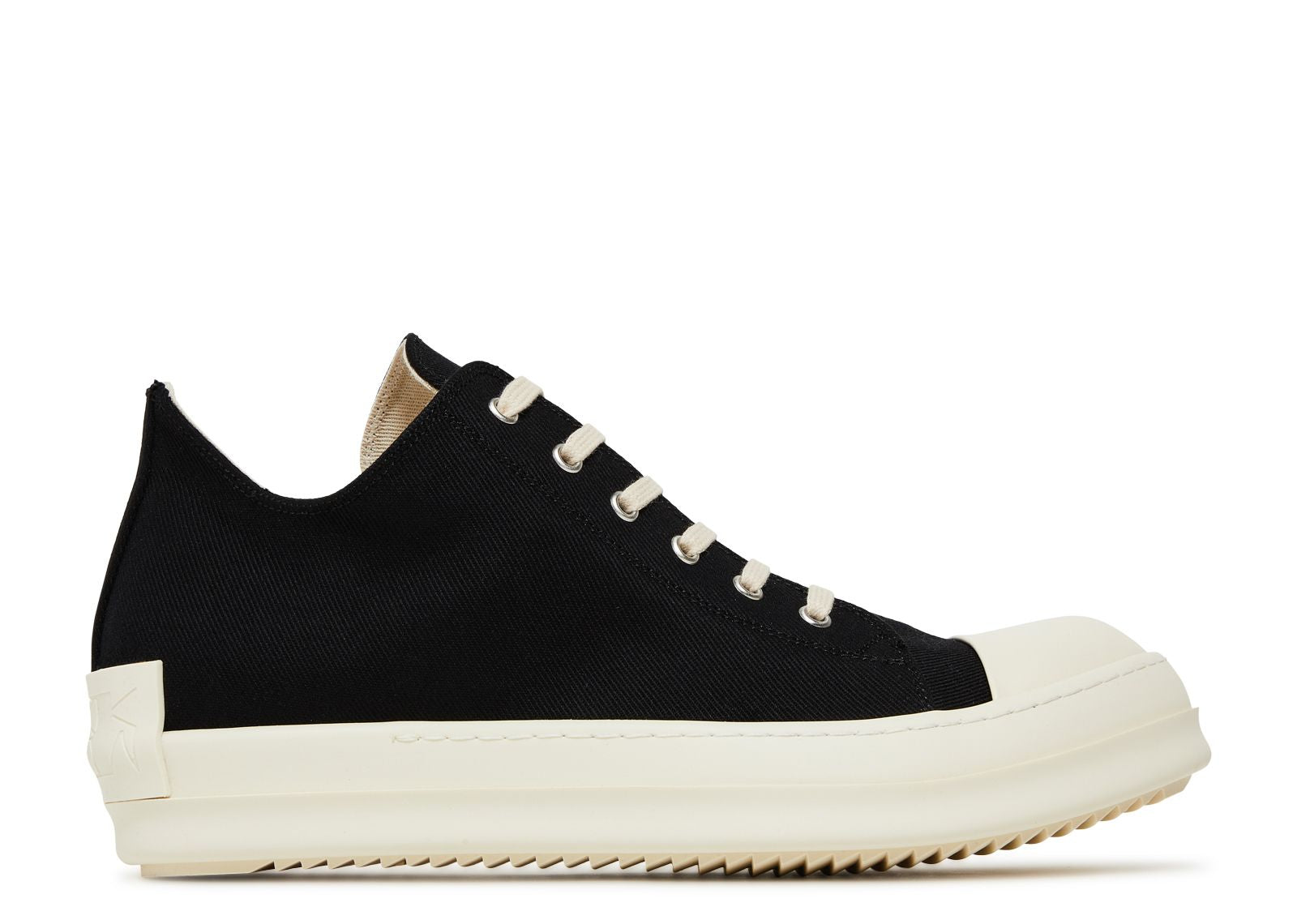 Rick Owens DRKSHDW Fogachine Cotton Denim Low Black Milk