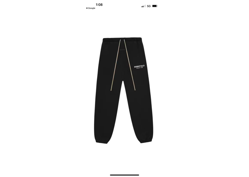 Fear of god essentials fleece essentials fleece sweatpants FW24