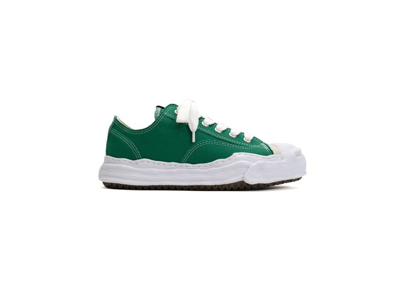 Maison MIHARA YASUHIRO Green Hank OG Sole Canvas Low-Top Sneakers