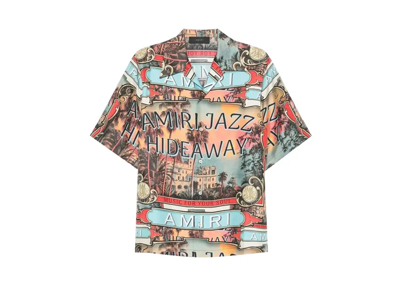 Amiri Jazz Hideaway Camp Shirt